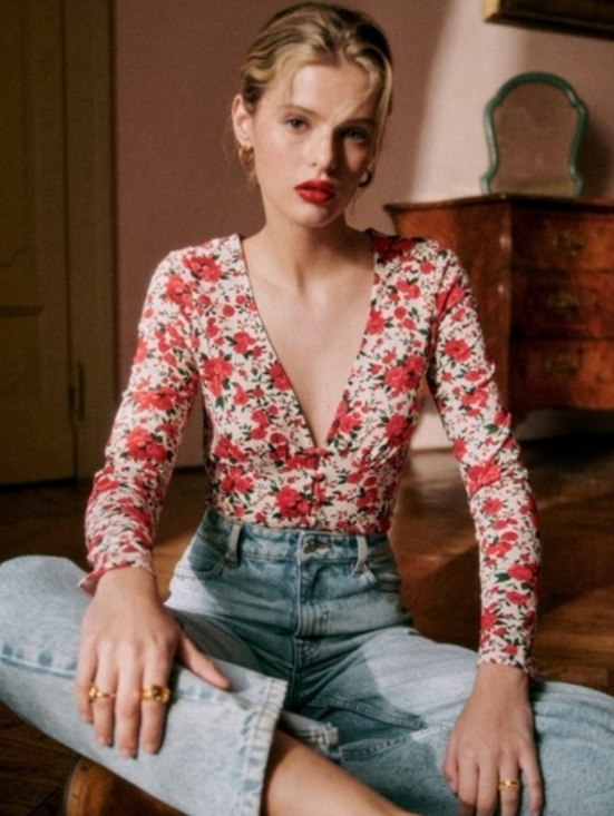 Sezane Tops - Sezane Lydia Top